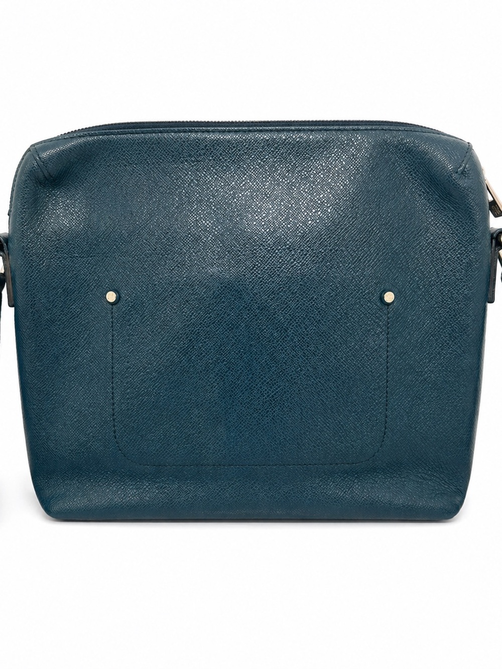 Authentic Louis Vuitton Grigori Taiga Leather Messenger Bag Blue Crossbody LV